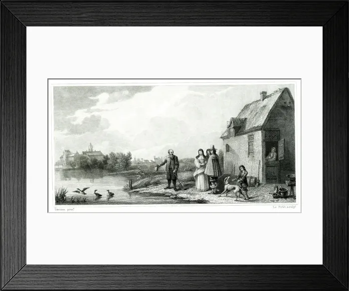 Framed Print : The Gardener by David Teniers Framed Print : The Gardener by David Teniers