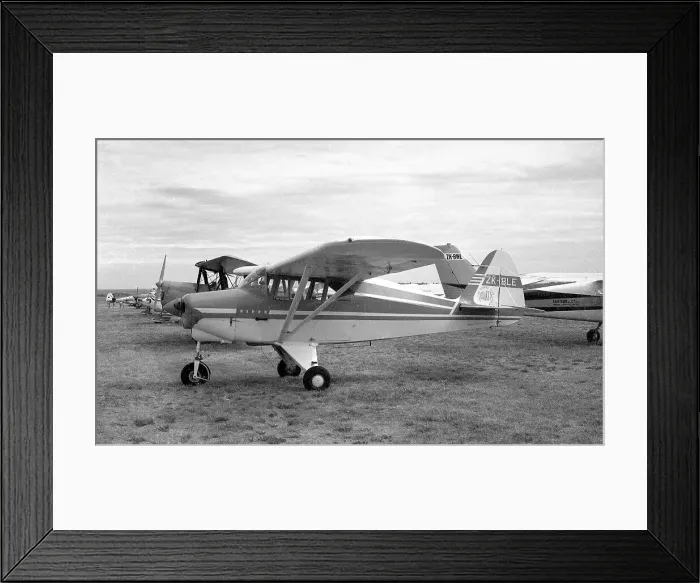 Framed Print : Piper PA-22-150 Pacer ZK-BLE Framed Print : Piper PA-22-150 Pacer ZK-BLE