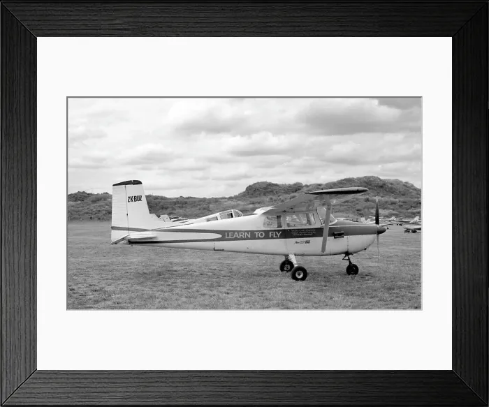Framed Print : Cessna 172 ZK-BUZ Framed Print : Cessna 172 ZK-BUZ