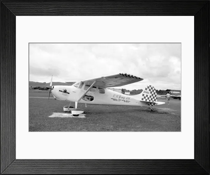 Framed Print : Cessna 170B ZK-BLS Framed Print : Cessna 170B ZK-BLS