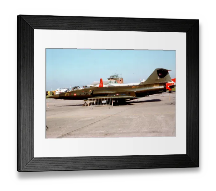 Framed Print : Lockheed TF-104G Starfighter RT-684 Framed Print : Lockheed TF-104G Starfighter RT-684