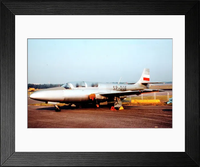 Framed Print : PZL-Mielec TS-11 iskra SP-DOE (msn 5H-1606) Framed Print : PZL-Mielec TS-11 iskra SP-DOE (msn 5H-1606)