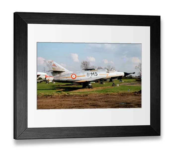 Framed Print : Dassault Mystere iVA 8-MS Framed Print : Dassault Mystere iVA 8-MS