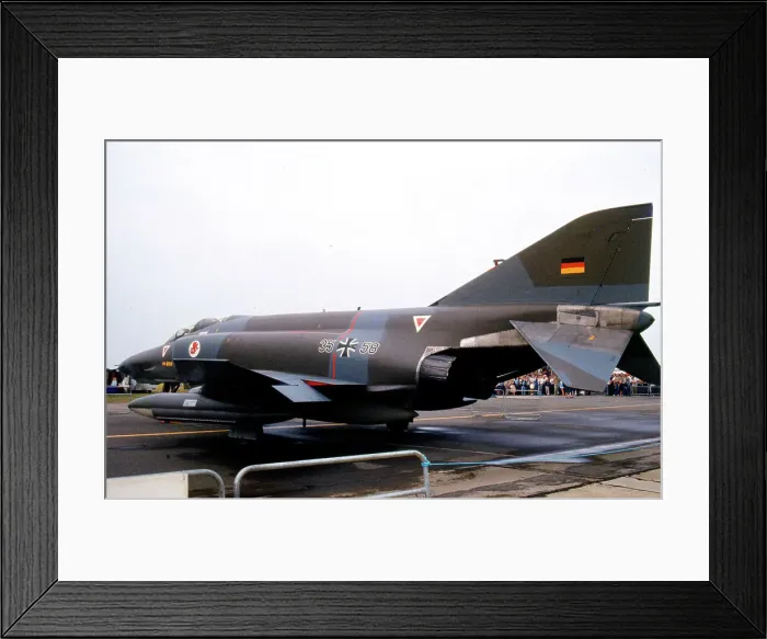 Framed Print : McDonnell Douglas RF-4E Phantom 35+58 Framed Print : McDonnell Douglas RF-4E Phantom 35+58