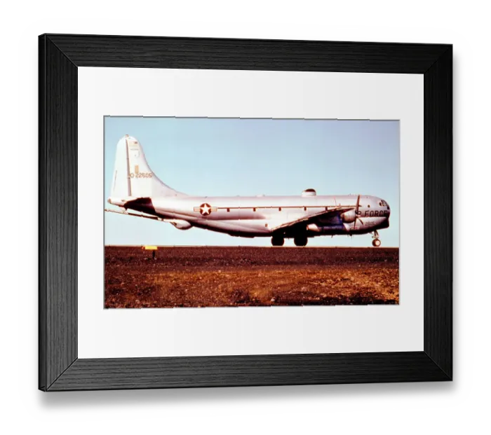 Framed Print : Boeing KC-97L Stratofreighter O-22605 Framed Print : Boeing KC-97L Stratofreighter O-22605
