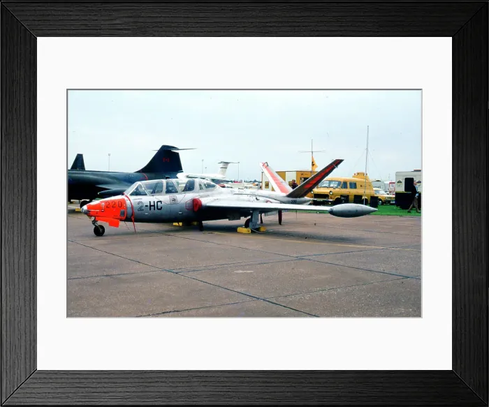 Framed Print : Fouga CM. 170 Magister 220 - 2-HC Framed Print : Fouga CM. 170 Magister 220 - 2-HC