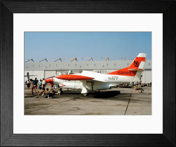 Framed Print : North American Rockwell T-2B Buckeye 158889