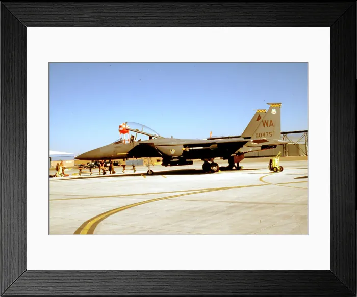Framed Print : McDonnell Douglas F-15E Strike Eagle 89-0475 Framed Print : McDonnell Douglas F-15E Strike Eagle 89-0475