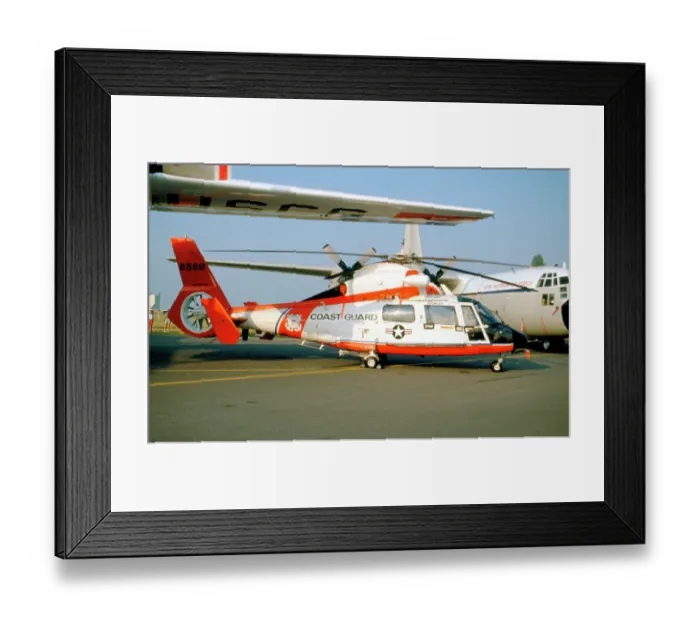 Framed Print : Aerospatiale HH-65A Dolphin 6569 Framed Print : Aerospatiale HH-65A Dolphin 6569