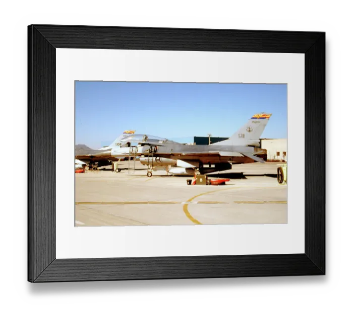 Framed Print : General Dynamics F-16B Fighting Falcon 78-0111 Framed Print : General Dynamics F-16B Fighting Falcon 78-0111