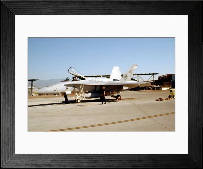 Framed Print : McDonnell Douglas F - A-18C Hornet 163733 Framed Print : McDonnell Douglas F - A-18C Hornet 163733