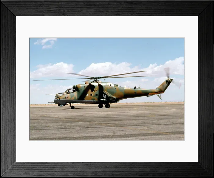 Framed Print : Mil Mi-24 Tasmanian Devil Framed Print : Mil Mi-24 Tasmanian Devil
