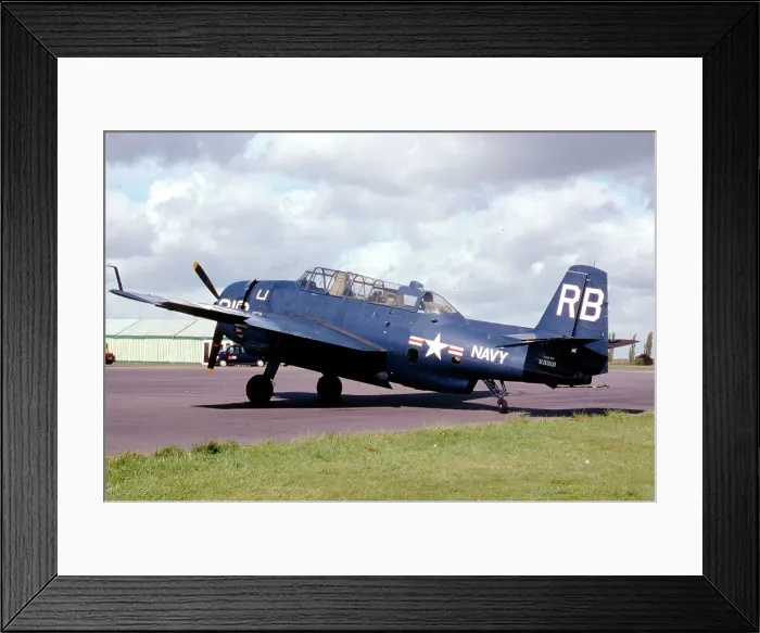 Framed Print : General Motors TBM-3R Avenger G-BTDP Framed Print : General Motors TBM-3R Avenger G-BTDP