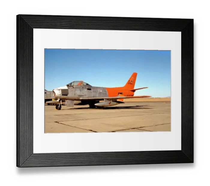 Framed Print : Canadair CL-13 Mk. 5 - QF-86E Sabre 23283 - N2290Z Framed Print : Canadair CL-13 Mk. 5 - QF-86E Sabre 23283 - N2290Z