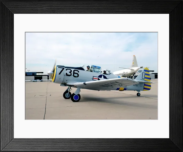 Framed Print : North American SNJ-5B Texan N3259G - 43736 Framed Print : North American SNJ-5B Texan N3259G - 43736