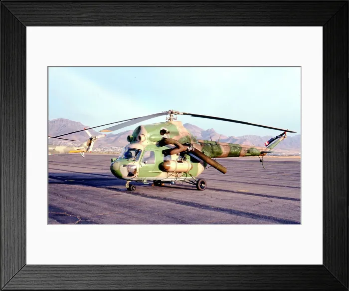 Framed Print : Mil Mi-2Ch Chekla 00221 Framed Print : Mil Mi-2Ch Chekla 00221