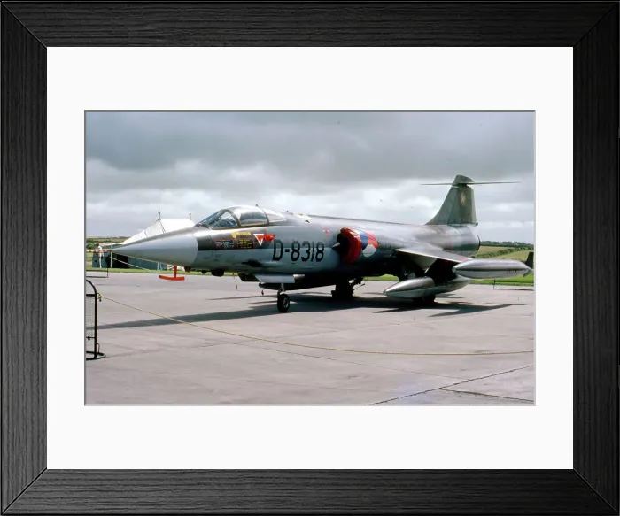 Framed Print : Lockheed F-104G Starfighter D-8318 Framed Print : Lockheed F-104G Starfighter D-8318