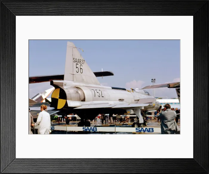 Framed Print : SAAB 37 Viggen 56 Framed Print : SAAB 37 Viggen 56
