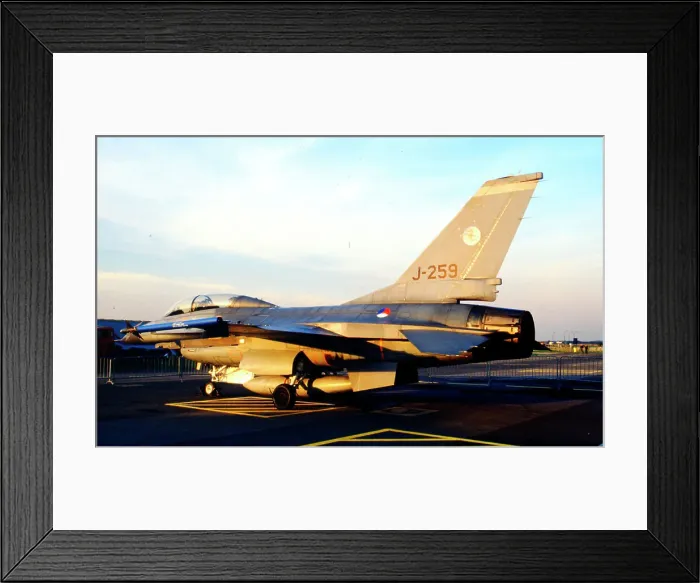 Framed Print : General Dynamics F-16B Fighting Falcon J-259 Framed Print : General Dynamics F-16B Fighting Falcon J-259