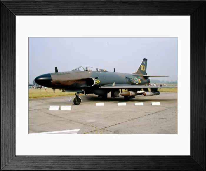Framed Print : Saab J 32E Lansen 32512 Framed Print : Saab J 32E Lansen 32512