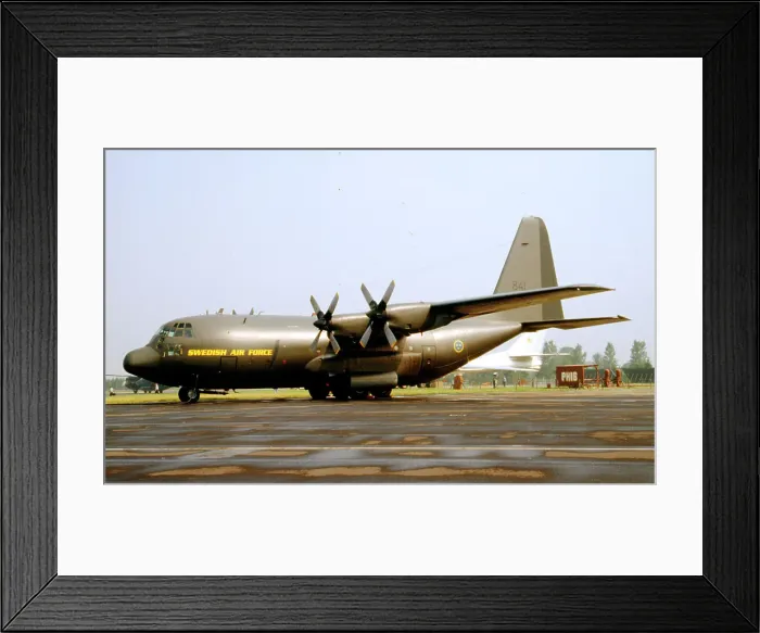 Framed Print : Lockheed C-130E Hercules 84001 Framed Print : Lockheed C-130E Hercules 84001