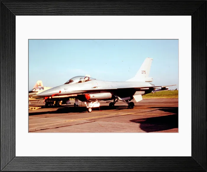 Framed Print : General Dynamics F-16A Fighting Falcon 275 Framed Print : General Dynamics F-16A Fighting Falcon 275