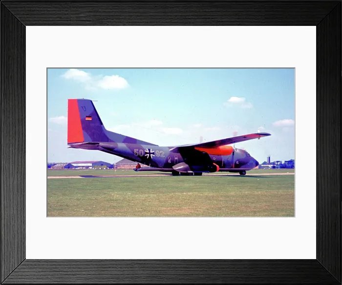 Framed Print : Transall C-160D 50+92 Framed Print : Transall C-160D 50+92