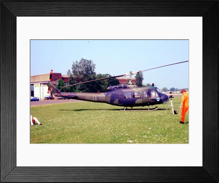 Framed Print : Dornier-Bell UH-1D 71+19 Framed Print : Dornier-Bell UH-1D 71+19