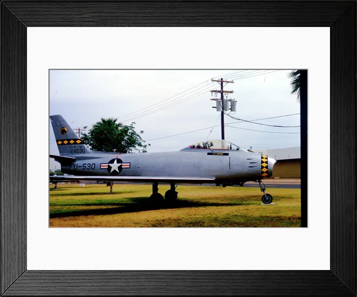 Framed Print : North American F-86F Sabre 52-4530 Framed Print : North American F-86F Sabre 52-4530
