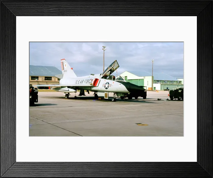 Framed Print : Convair F-106B Delta Dart 59-0151 Framed Print : Convair F-106B Delta Dart 59-0151