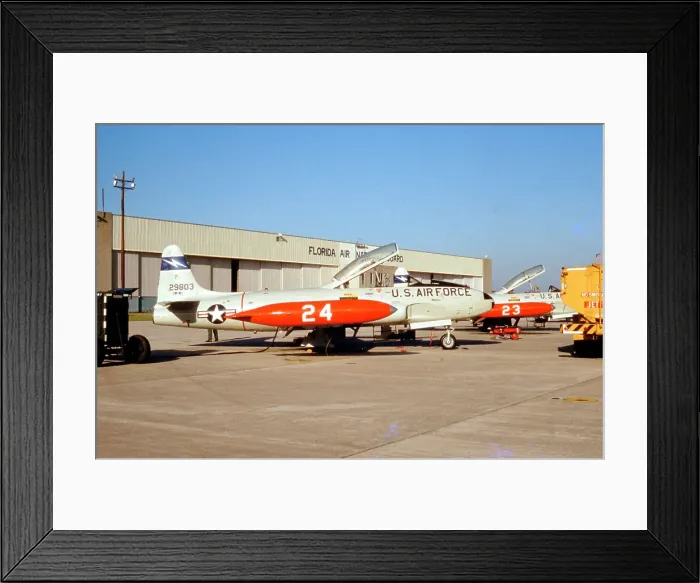 Framed Print : Lockheed T-33A 52-9803 Framed Print : Lockheed T-33A 52-9803