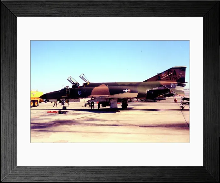 Framed Print : McDonnell F-4E Phantom 66-0378 Framed Print : McDonnell F-4E Phantom 66-0378