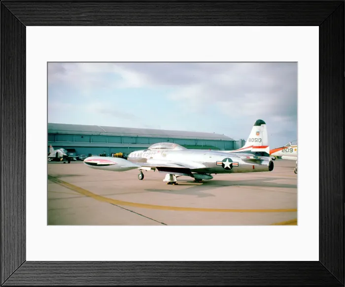 Framed Print : Lockheed T-33A 58-0513 Framed Print : Lockheed T-33A 58-0513