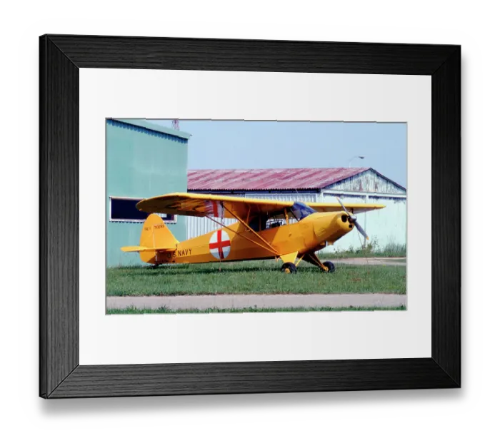 Framed Print : Piper HE-1 N718E Framed Print : Piper HE-1 N718E