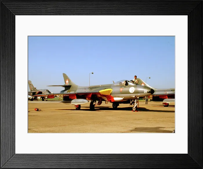 Framed Print : Hawker Hunter Mk. 58A J-4029 Framed Print : Hawker Hunter Mk. 58A J-4029