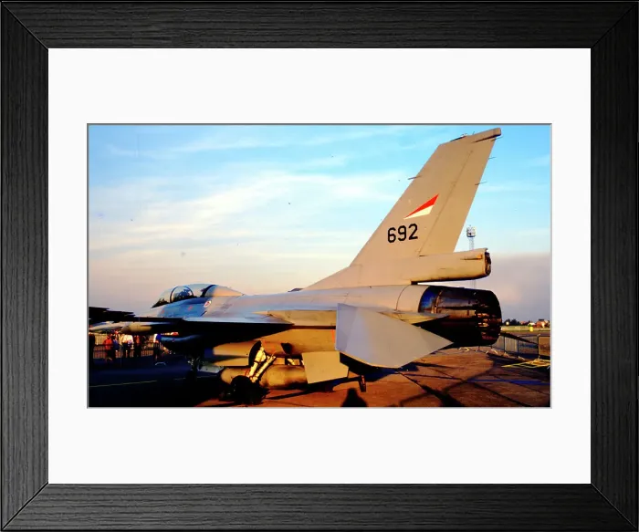 Framed Print : General Dynamics F-16B Fighting Falcon 692 Framed Print : General Dynamics F-16B Fighting Falcon 692