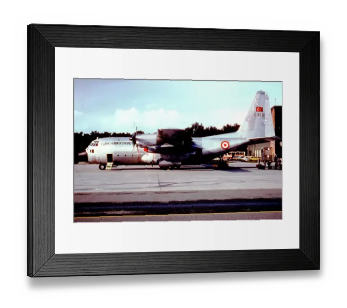 Framed Print : Lockheed C-130E Hercules 00991 - 12-991 Framed Print : Lockheed C-130E Hercules 00991 - 12-991