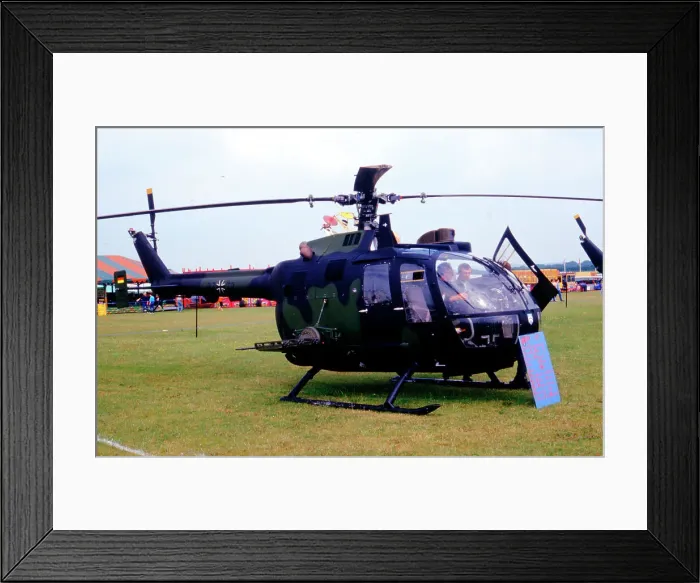 Framed Print : MBB Bo. 105P 87+73 Framed Print : MBB Bo. 105P 87+73