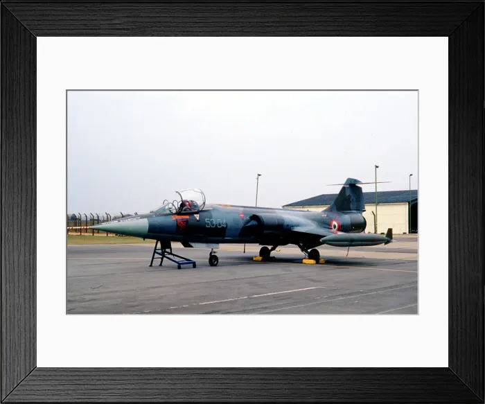 Framed Print : Lockheed RF-104G MM6634 - 53-04