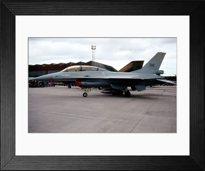 Framed Print : General Dynamics F-16B Fighting Falcon 306 Framed Print : General Dynamics F-16B Fighting Falcon 306