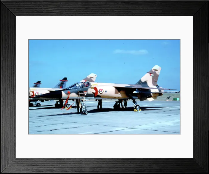 Framed Print : Dassault mirage F. 1EJ 112 Framed Print : Dassault mirage F. 1EJ 112