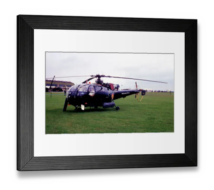 Framed Print : Sud Aviation SE. 316B Alouette III M-1 - OT-ZPA Framed Print : Sud Aviation SE. 316B Alouette III M-1 - OT-ZPA