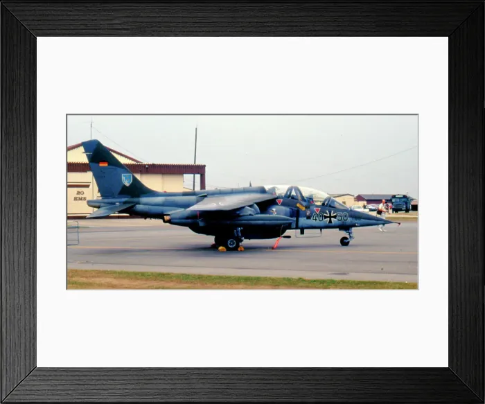 Framed Print : Dassault - Dornier Alpha Jet A 40+50 Framed Print : Dassault - Dornier Alpha Jet A 40+50