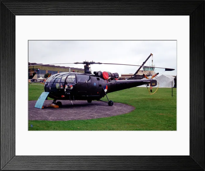 Framed Print : Aerospatiale SA. 316B Alouette III A-307 Framed Print : Aerospatiale SA. 316B Alouette III A-307