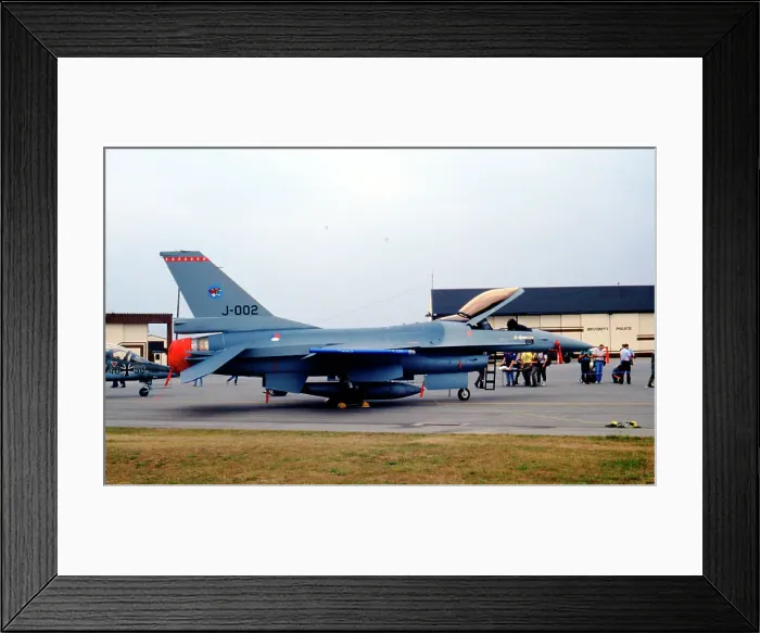 Framed Print : General Dynamics F-16A Fighting Falcon J-002 Framed Print : General Dynamics F-16A Fighting Falcon J-002