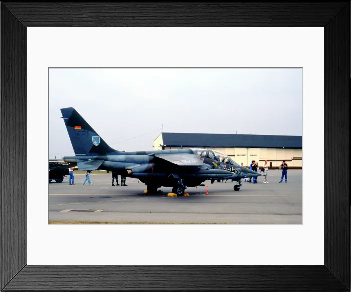 Framed Print : Dassault - Dornier Alpha Jet A 40+50 Framed Print : Dassault - Dornier Alpha Jet A 40+50