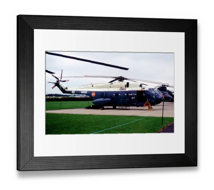 Framed Print : Aerospatiale SA. 321G Super Frelon 48 Framed Print : Aerospatiale SA. 321G Super Frelon 48