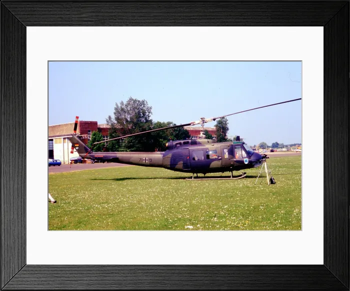 Framed Print : Dornier-Bell UH-1D 71+19 Framed Print : Dornier-Bell UH-1D 71+19