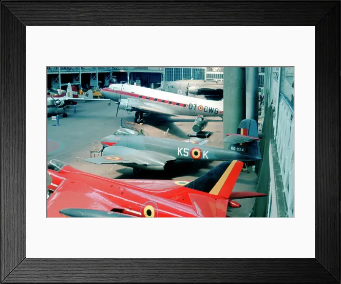 Framed Print : Gloster Meteor F. 8 EG-224 - K5-K Framed Print : Gloster Meteor F. 8 EG-224 - K5-K