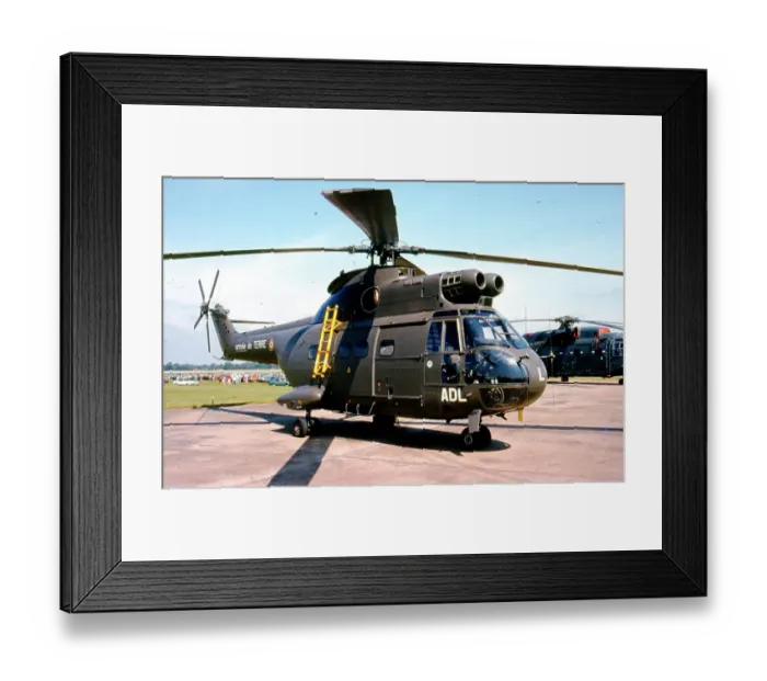 Framed Print : Aerospatiale SA. 330B Puma ADL